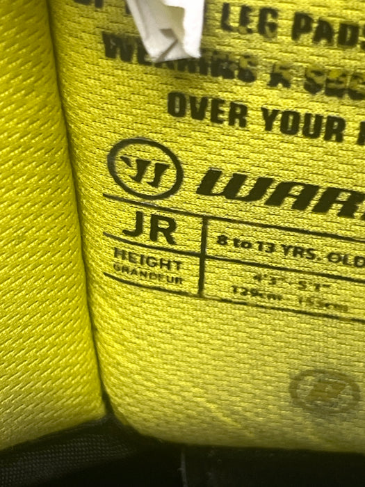 Used Warrior Ritual X3 E+ Junior Knee Guards