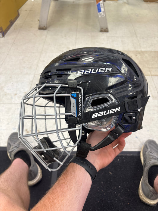 Used Bauer Reakt 85 Senior Small Helmet