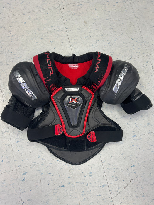 Used Bauer Vapor 1X Lite Youth Shoulder Pads