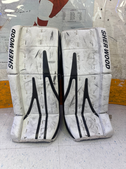 Used Sher-Wood T90 Youth 24” Goal Pads