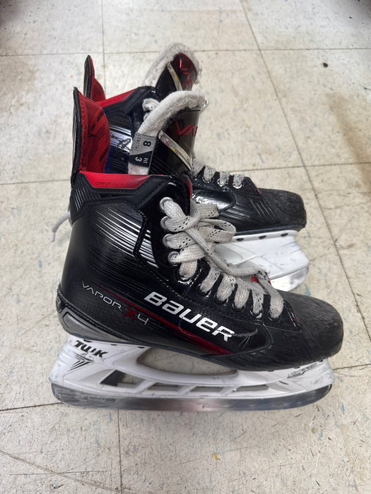 Used Bauer Vapor X4 Skates Size 8.0 Fit 3
