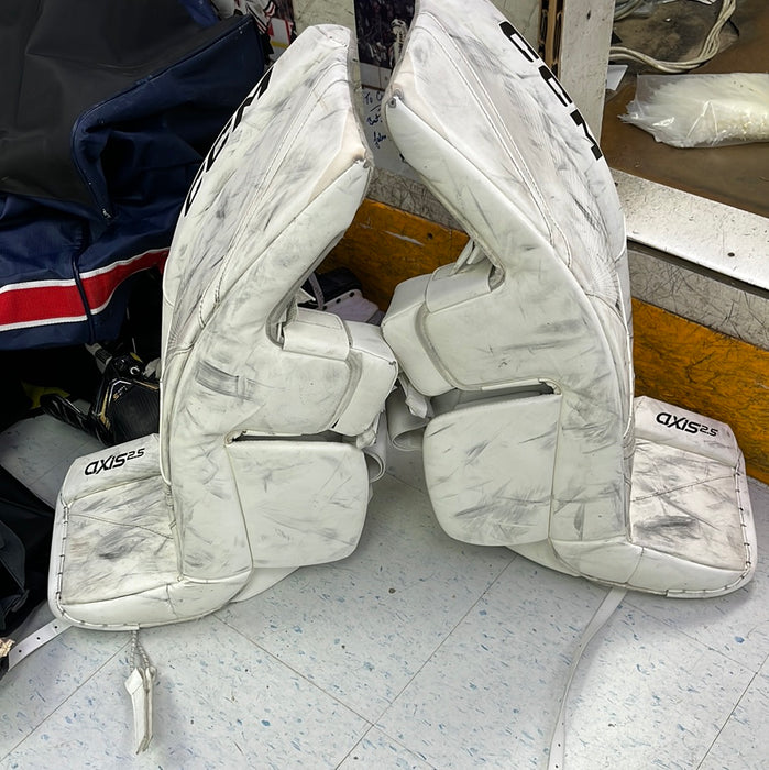 Used CCM Axis 2.5 30+1 Goal Pads