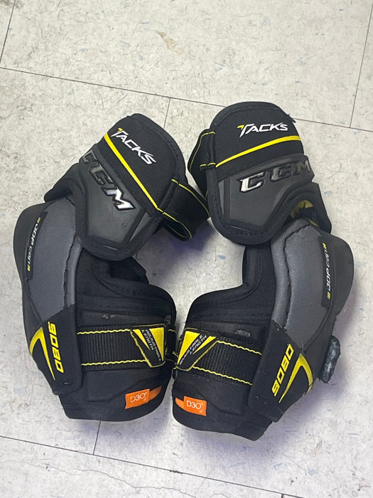 Used CCM Tacks 9080 Junior Medium Elbow Pads