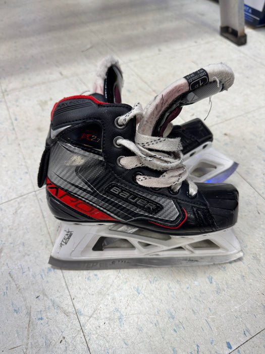 Used Bauer X2.7 Goal Skates 1.0D