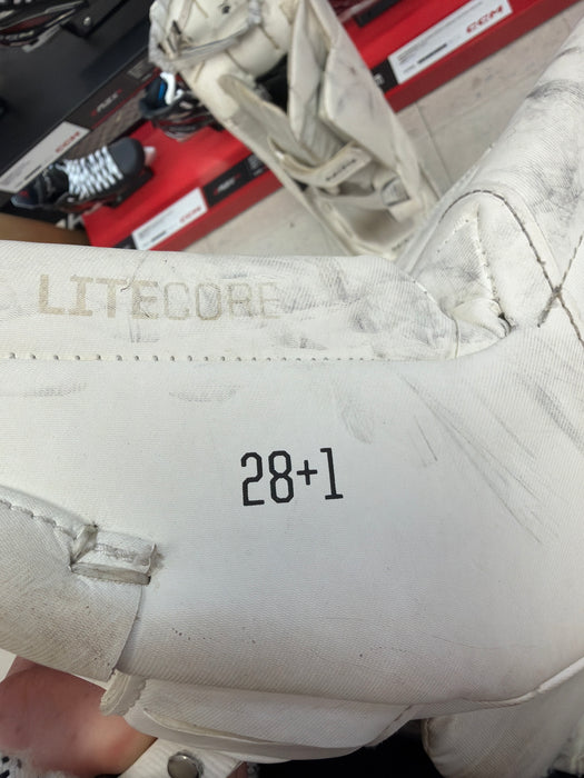 Used CCM Axis 2.5 28+1” Goal Pads