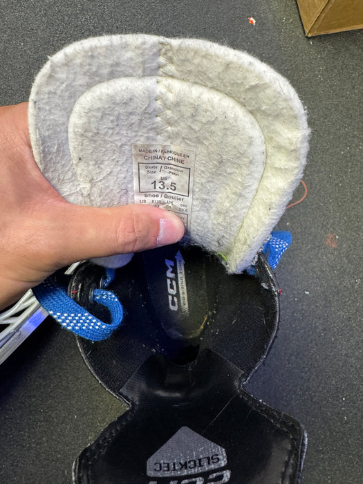 Used CCM FT680 Youth Skates 13.5D