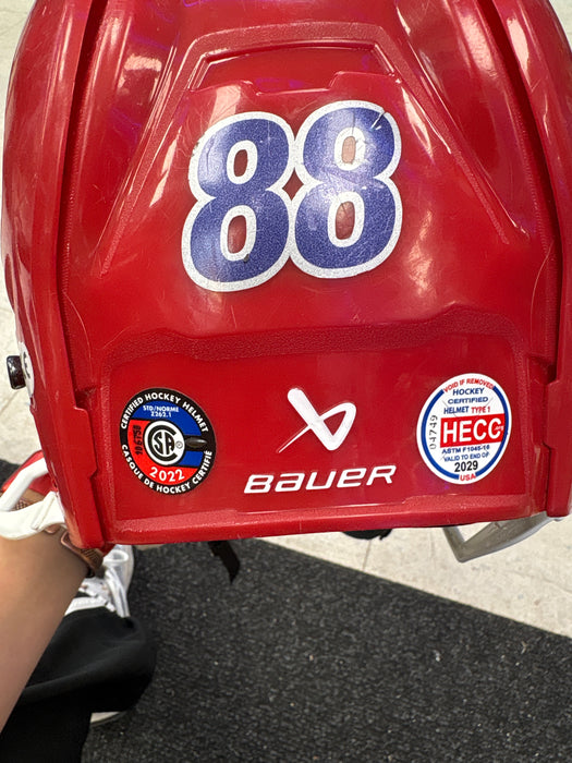 Used Bauer Re-act 85 Senior Medium Helmet CERTIFIED
