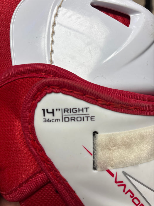 Used Bauer Vapor APX2 Senior 14” Shin Guards