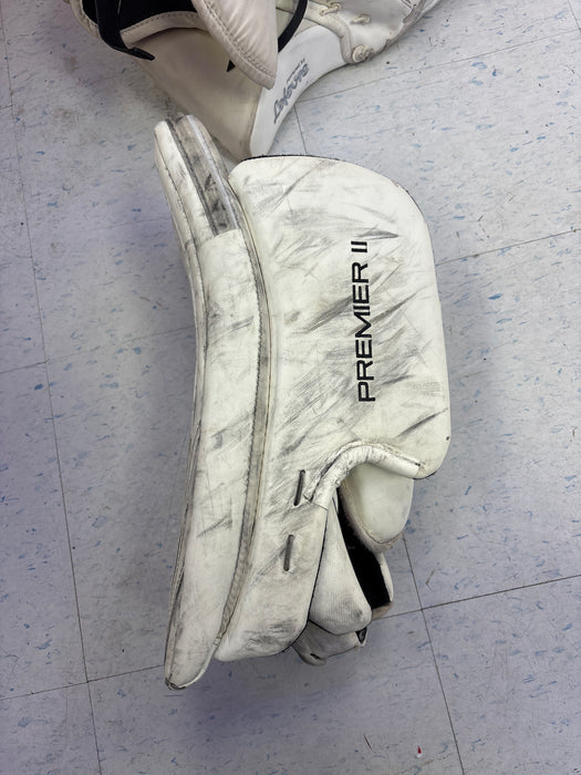 Used CCM Premier 2 Pro Senior Catcher and Blocker Set