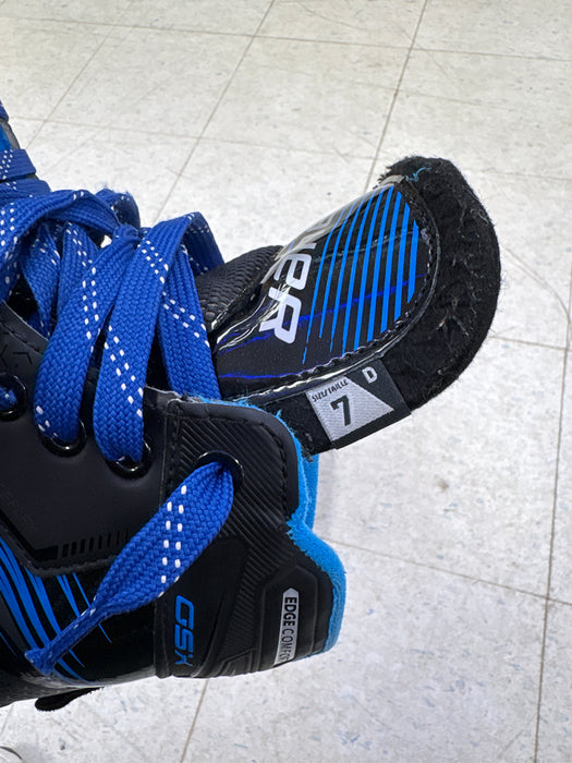 Used Bauer GSX Size 7.0 D Goal Skates