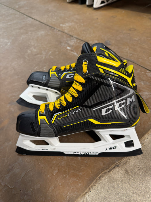 Used CCM Super Tacks AS3 Pro Senior 7.0D Goalie Skates