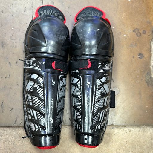 Used CCM JetSpeed FT350 12” Shin Pads