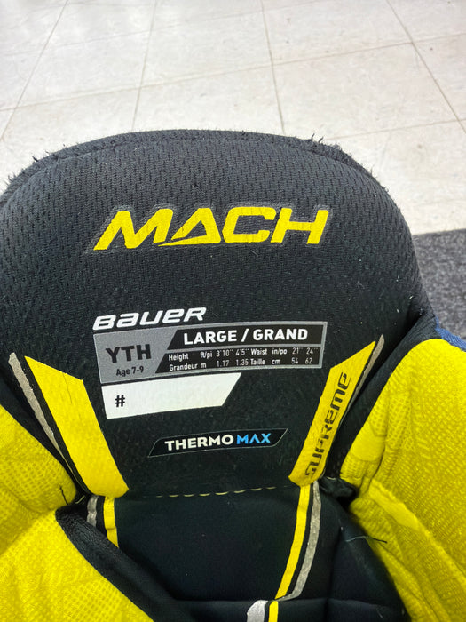 Used Bauer Supreme Mach Youth Large Pants