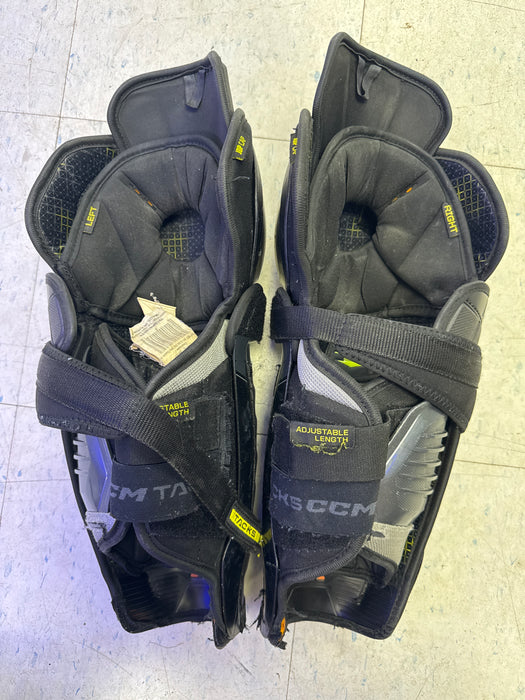 Used CCM Tacks XFPro Shin Pads 14”