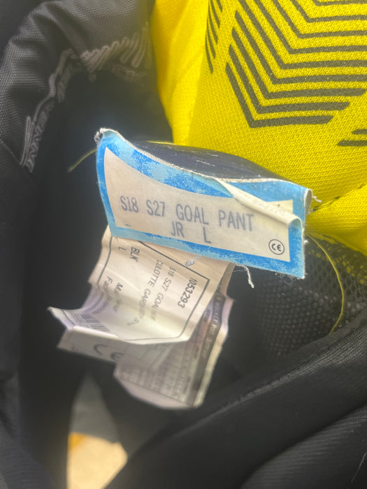 Used Bauer Supreme S27 Junior Large Goal Pants