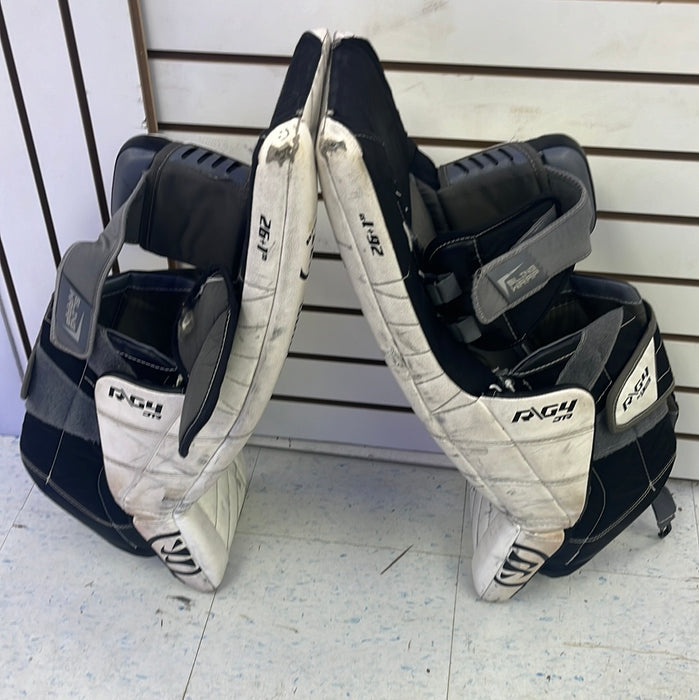 Used Warrior R/G4 26+1 Goal Pads