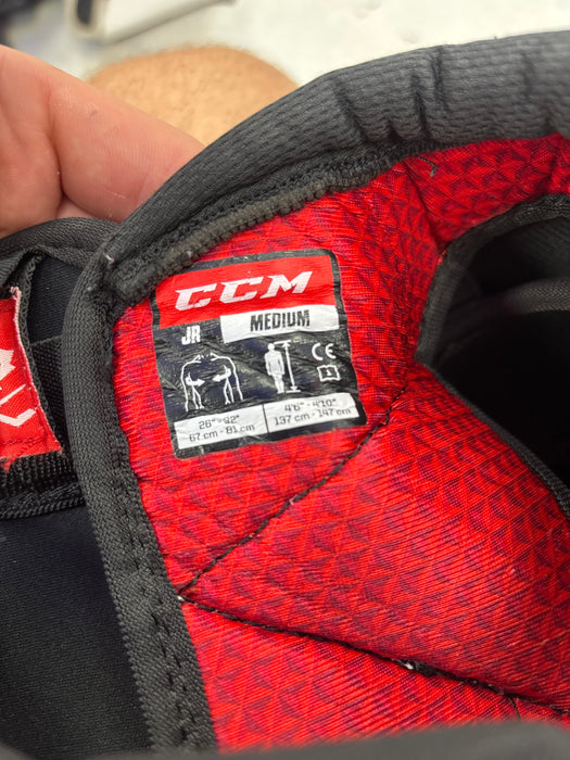 Used CCM JetSpeed FT4 Junior Medium Shoulder Pads