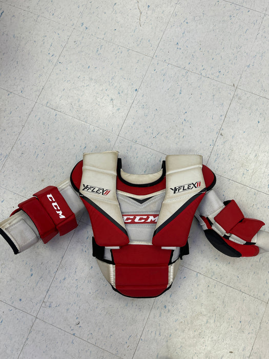 Used CCM YT Flex 2 Youth Goal Chest Protector