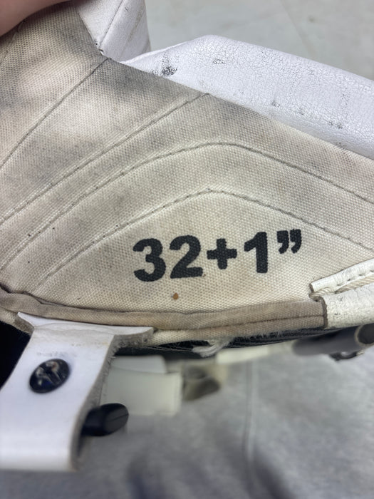 Used Brian’s NetZero intermediate Goal Leg Pad Size 32+1”