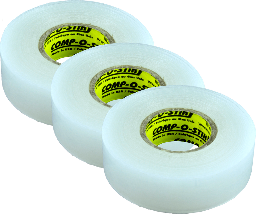 Comp-O-Stik Shin Pad Tape 3 Pack - Clear