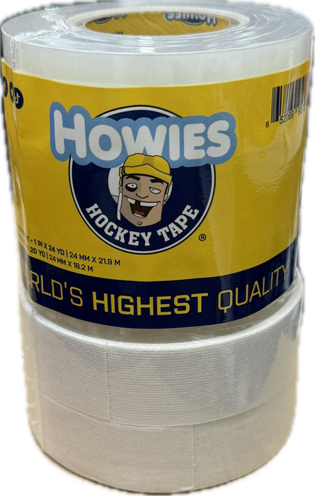 Howie Tape 5 Pack - 3 Clear, 2 Cloth