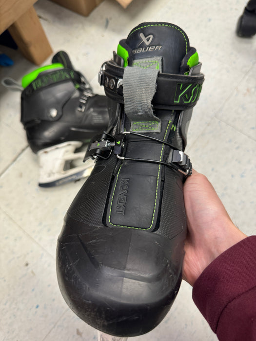 Used Bauer Konekt Goalie Skates Size 9