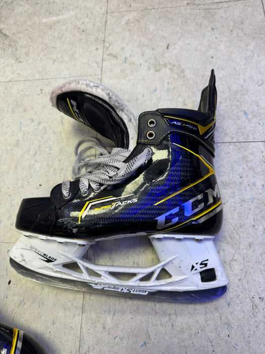 Used CCM AS3 Pro Hockey Skates Intermediate 6.5D