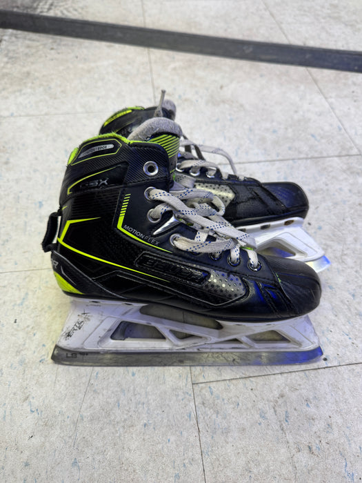 Used Bauer GSX Goalie Skates Size 3.5D