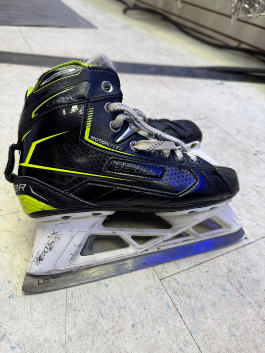 Used Bauer GSX Goalie Skates Size 3.5D