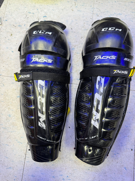 Used Tacks 9550 Shin Pads 12"
