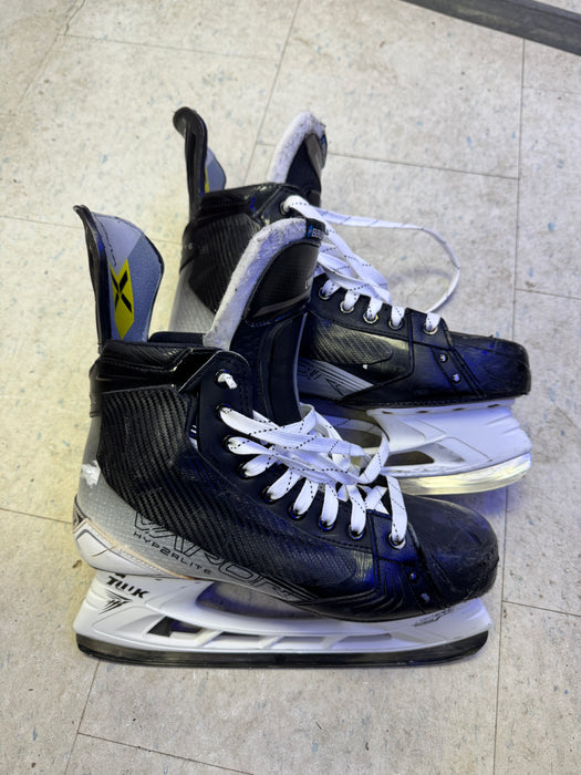 Used Bauer Hyperlite2 Pro Stock Skates Size 10.5