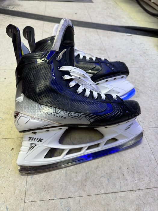 Used Bauer Hyperlite2 Pro Stock Skates Size 10.5