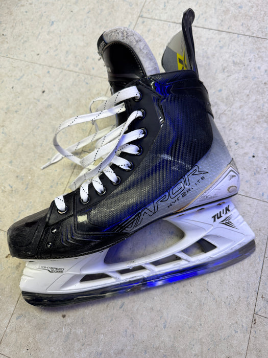Used Bauer Hyperlite2 Pro Stock Skates Size 10.5