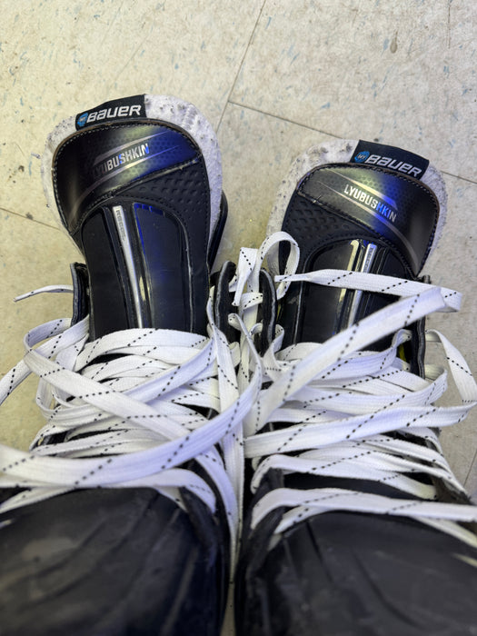 Used Bauer Hyperlite2 Pro Stock Skates Size 10.5