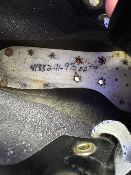 Used Bauer Supreme Mach Pro Stock Skates Size 9.5