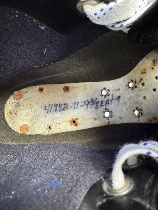 Used Bauer Supreme Mach Pro Stock Skates Size 9.5