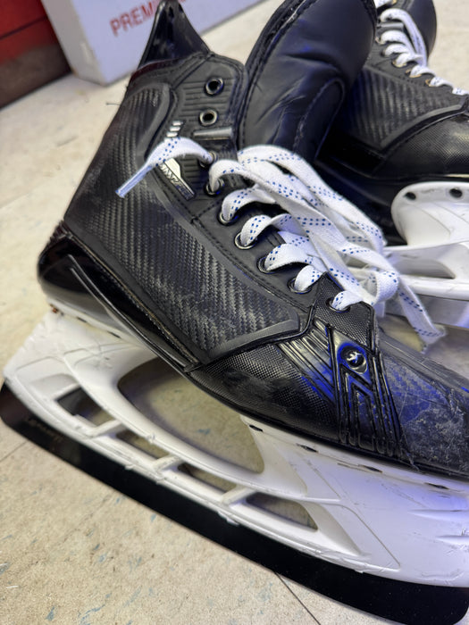 Used Bauer Supreme Mach Pro Stock Skates Size 9.5