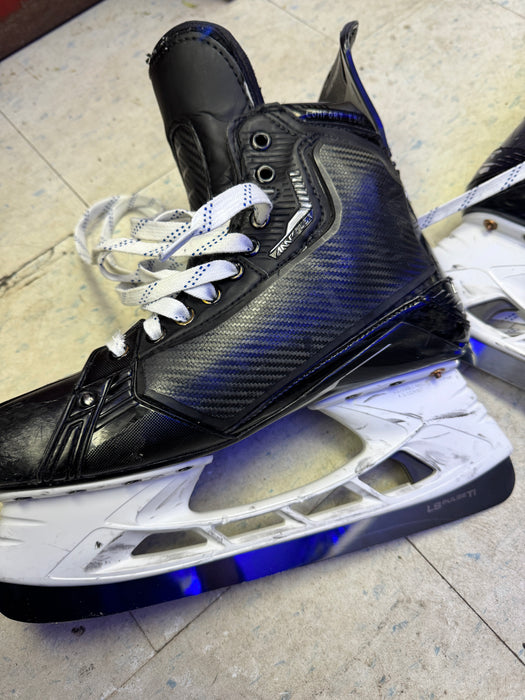 Used Bauer Supreme Mach Pro Stock Skates Size 9.5