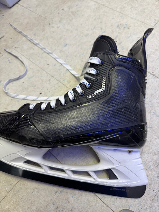 Used Bauer Supreme Mach Pro Stock Skates Size 9.5