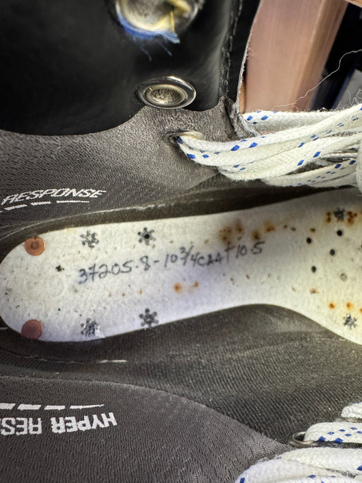 Used Bauer Hyperlite Pro Stock Skates Size 10.75