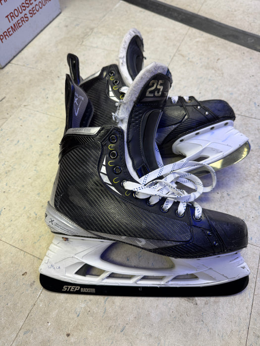 Used Bauer Hyperlite Pro Stock Skates Size 10.75