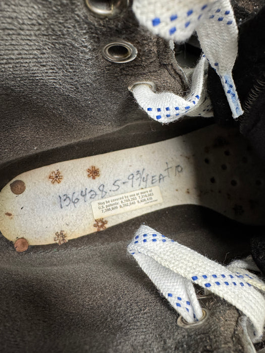 Used Bauer Mach Size 9.75 Pro Stock Skates