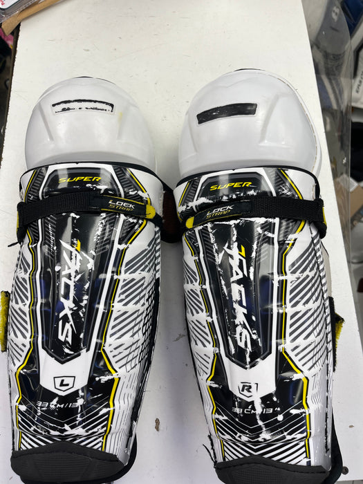 Used CCM SuperTacks 13" Shin Pads