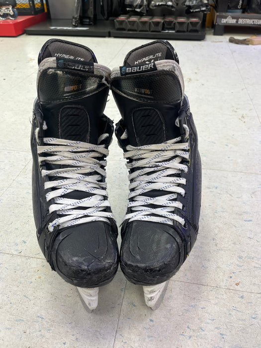 Used Bauer Hyperlite Skates Size 7.0D - A. Kerfoot