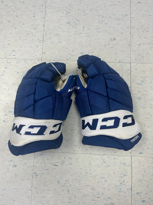 Used CCM Pro Stock 14" Gloves - P. Engvall