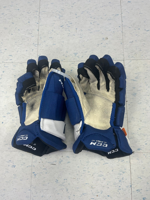 Used CCM Pro Stock 14" Gloves - P. Engvall