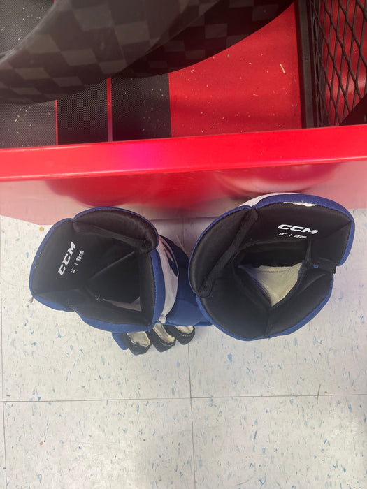 Used CCM Pro Stock 14" Gloves - P. Engvall