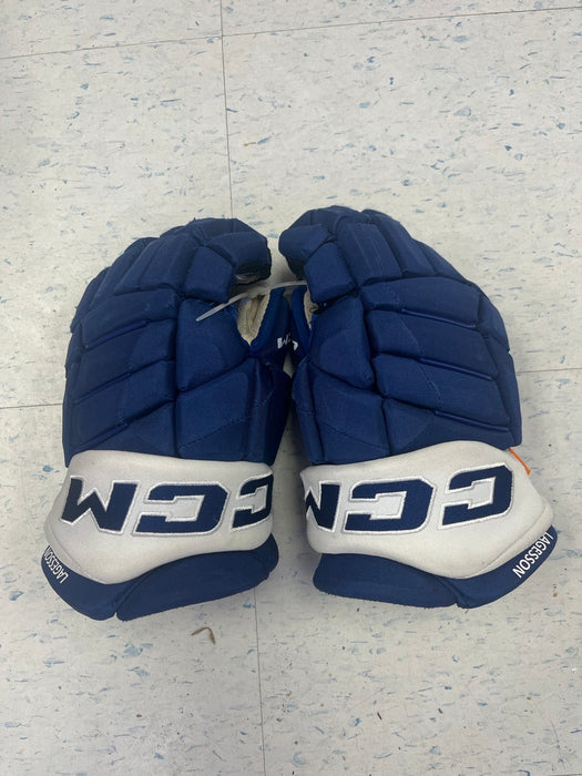 Used CCM Pro Stock 14" Gloves - W. Laggeson