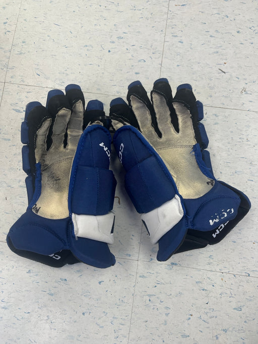 Used CCM Pro Stock 14" Gloves - N. Gregor