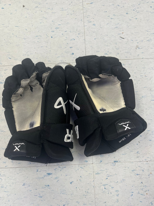 Used Bauer Hyperlite "Ducks" Pro Stock 14" Gloves